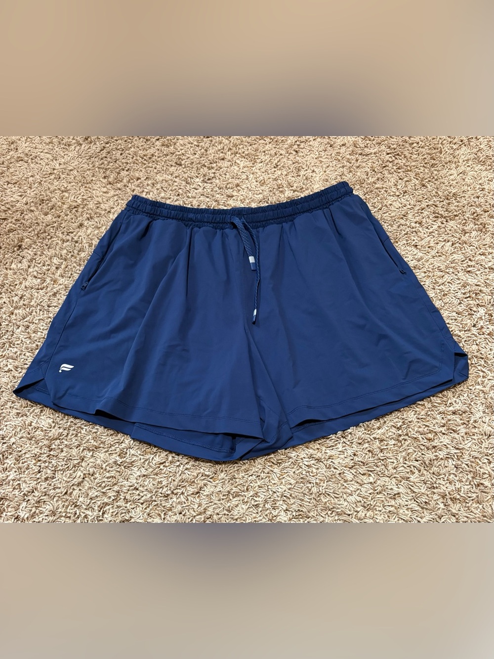 Fabletics The One Shorts Navy Blue Women’s size XXL/1X 5” inseam athletic shorts